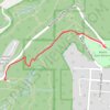 Toll Gate Greenway MTB in Monte Sano State Park trail, distance, elevation, map, profile, GPS track