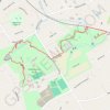 Oakbourne Park trail, distance, elevation, map, profile, GPS track