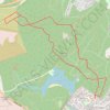 Hawley Woods Meander trail, distance, elevation, map, profile, GPS track