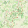 Burreken-route 12.5km trail, distance, elevation, map, profile, GPS track