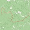 Railroad Grade Trail - Holly River State Park trail, distance, elevation, map, profile, GPS track