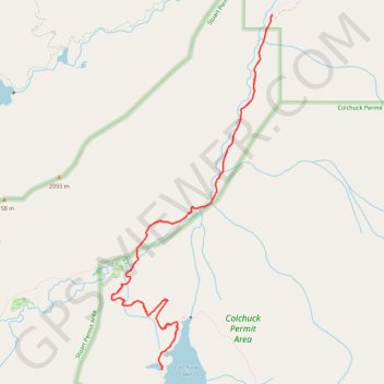 Colchuck Lake via Stuart Lake Trail and Colchuck Lake Trail in Alpine Lakes Wilderness trail, distance, elevation, map, profile, GPS track