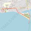 Walk - Wellington shoreline trail, distance, elevation, map, profile, GPS track