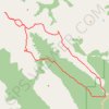 Vision Quest - Epiphany Peak - Bright Star Peak trail, distance, elevation, map, profile, GPS track