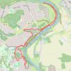 Out trail, distance, elevation, map, profile, GPS track