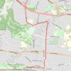Tracked with OSMTracker for Android™ trail, distance, elevation, map, profile, GPS track