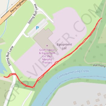 Harmony trail connector trail, distance, elevation, map, profile, GPS track