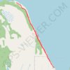 Gore Bay Lighthouse trail, distance, elevation, map, profile, GPS track