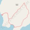 Hupper_south_side trail, distance, elevation, map, profile, GPS track