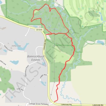 Wanatee Park trail, distance, elevation, map, profile, GPS track