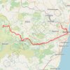 Ride along the River Dee trail, distance, elevation, map, profile, GPS track