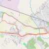 Newburgh Parbold loop trail, distance, elevation, map, profile, GPS track