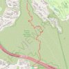 Bommer Canyon trail, distance, elevation, map, profile, GPS track