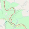 Hailes Cave Lot to Overlook via the Escarpment Trail trail, distance, elevation, map, profile, GPS track