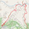 Grand Canyon Rim to River trail, distance, elevation, map, profile, GPS track