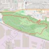 Tracked with OSMTracker for Android™ trail, distance, elevation, map, profile, GPS track