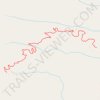 Afternoon hike trail, distance, elevation, map, profile, GPS track