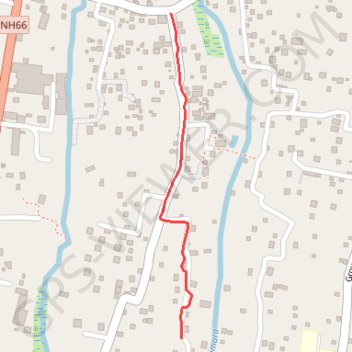 Thiruvizha trail, distance, elevation, map, profile, GPS track
