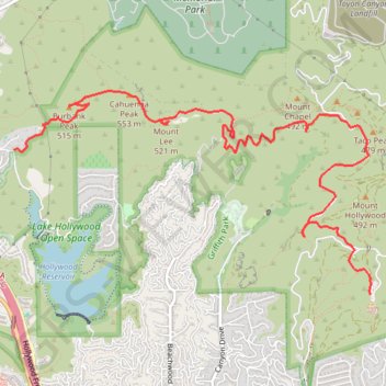 Wonder View Trail trail, distance, elevation, map, profile, GPS track