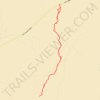 Deer Creek from Lee Canyon Road trail, distance, elevation, map, profile, GPS track
