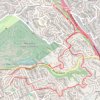 Piedmont Running trail, distance, elevation, map, profile, GPS track