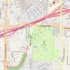 Ward Branch Greenway trail, distance, elevation, map, profile, GPS track