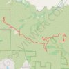 Mount Lukens trail, distance, elevation, map, profile, GPS track