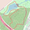 Colliery Dam Park Loop trail, distance, elevation, map, profile, GPS track