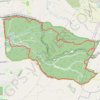 Belair National Park trail, distance, elevation, map, profile, GPS track