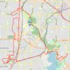 2025-11-17_14-44_Mon cycling in Dallas trail, distance, elevation, map, profile, GPS track