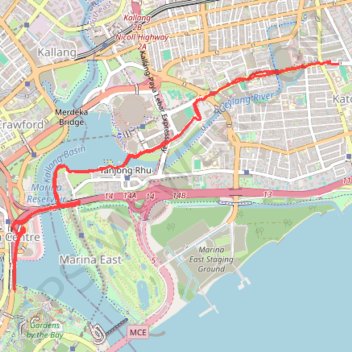 Morning Run trail, distance, elevation, map, profile, GPS track