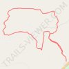Anon trail, distance, elevation, map, profile, GPS track