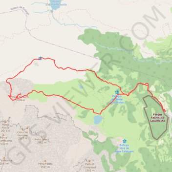Punta Castech trail, distance, elevation, map, profile, GPS track