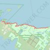 Bruce Day 30 trail, distance, elevation, map, profile, GPS track