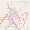 Glorieta Loop trail, distance, elevation, map, profile, GPS track
