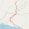 Raft Cove Trail trail, distance, elevation, map, profile, GPS track