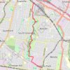 Regents Park - Clyde trail, distance, elevation, map, profile, GPS track