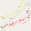 Broken Rock Falls trail, distance, elevation, map, profile, GPS track