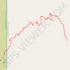 Wind Cave trail, distance, elevation, map, profile, GPS track