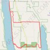 Hemlock DH trail, distance, elevation, map, profile, GPS track