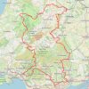 The Headstock 500 trail, distance, elevation, map, profile, GPS track