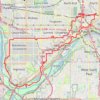 St Paul Cycling trail, distance, elevation, map, profile, GPS track