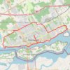 Cornwall Bike Path Loop trail, distance, elevation, map, profile, GPS track