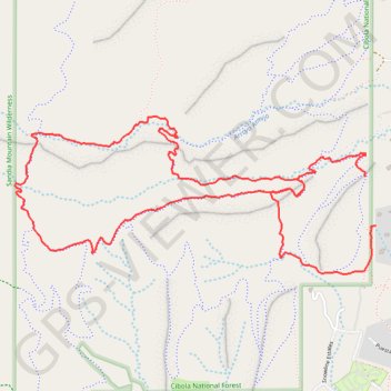 Cold Canyon Loop trail, distance, elevation, map, profile, GPS track
