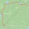 Green Mtn NF - Branch Pond & Lye Brook Trails trail, distance, elevation, map, profile, GPS track