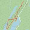 Clinton Reservoir trail, distance, elevation, map, profile, GPS track