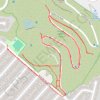 Exploring Stough Landfill Park trail, distance, elevation, map, profile, GPS track