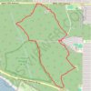 Pacific Spirit Regional Park trail, distance, elevation, map, profile, GPS track