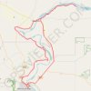 JDRF Murray River Raid trail, distance, elevation, map, profile, GPS track