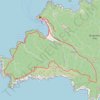 PORT-CROS, BOUCLE SUD-OUEST trail, distance, elevation, map, profile, GPS track